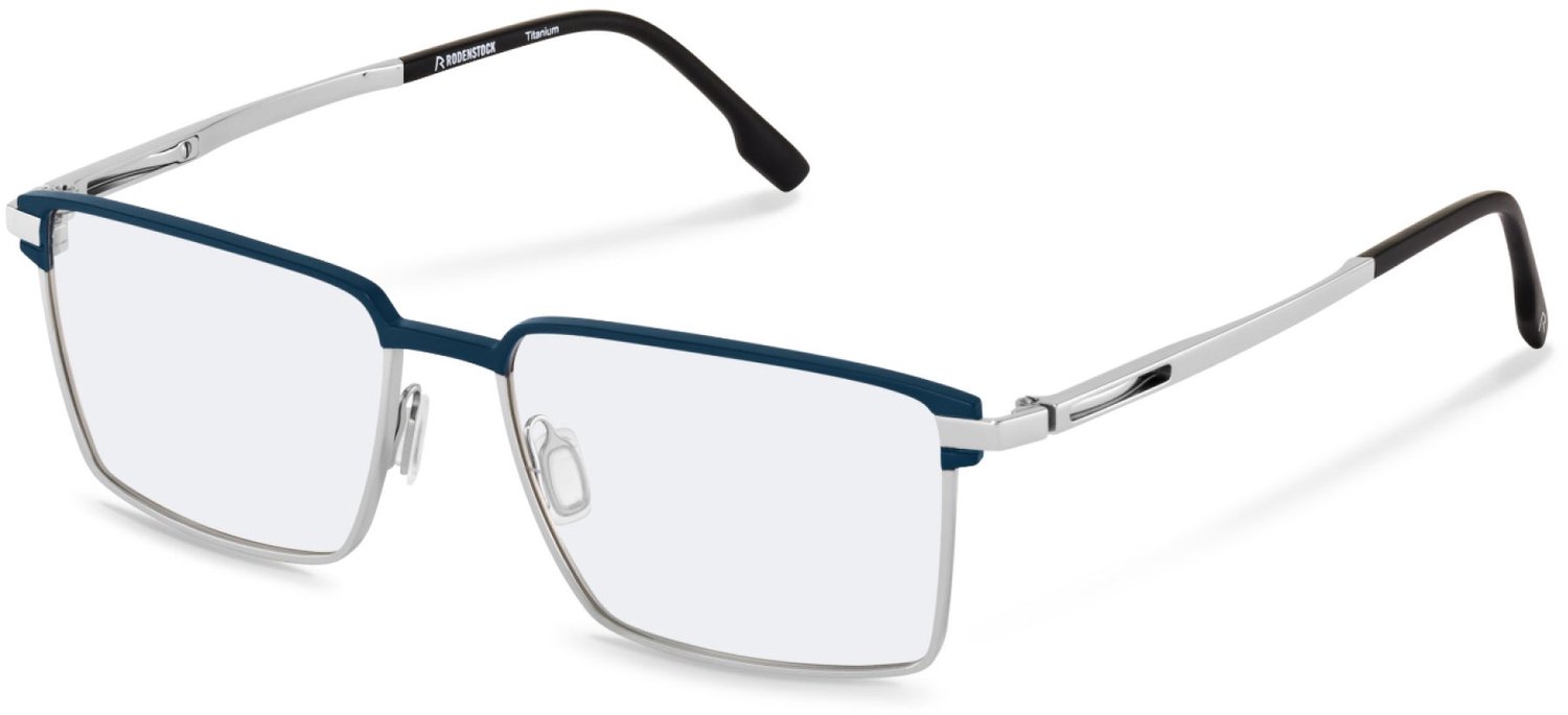 Rodenstock R7187 Dark blue/silver 57/16/145 MAN Brilmonturen