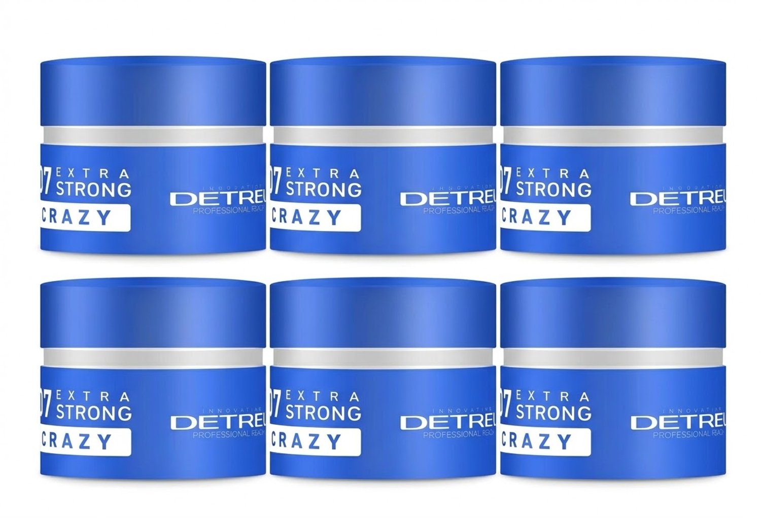 Detreu Professional Crazy Extra Strong Aqua Hair Wax - 150 ml