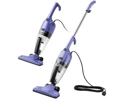 Steelstofzuiger 2-in-1 – 550W Hoge Zuigkracht met Handstofzuiger – 0,5L Stofbak – 4,5 m Netsnoer