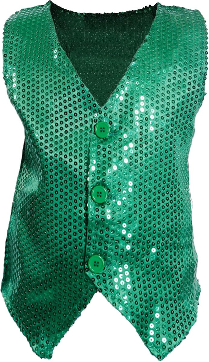 Pailletten vest voor jongens en meisjes, hiphop-vest, kostuum voor kinderen, feest, dans, afstudeerfeest, 1 tot 12 jaar