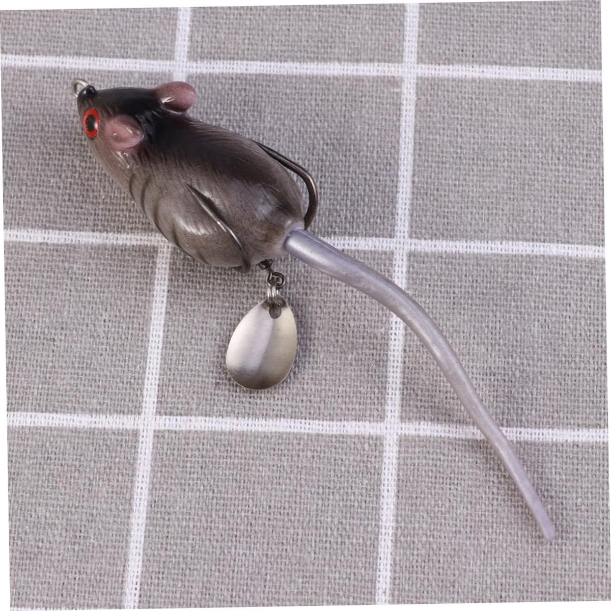 kunstaas visuitrusting muis swimbaits rat visaas rat swimbaits long throw zoetwater haak muis simulatie aas prikkelbait bionisch nep aas