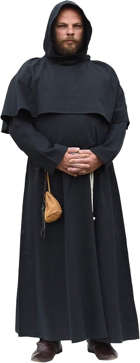 Monnikskutte Benedikt, diverse kleuren