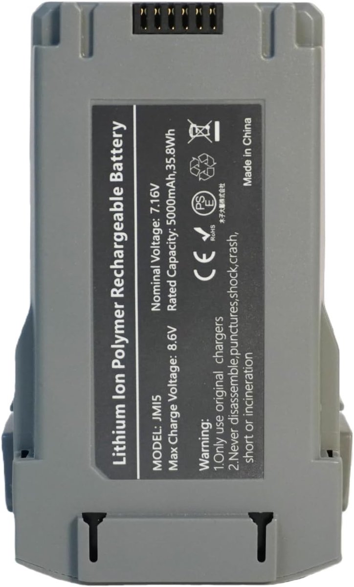 Vervangende batterij voor DJI Mini 5 Pro Intelligent Flight Series (7,16 V 35,8 Wh)