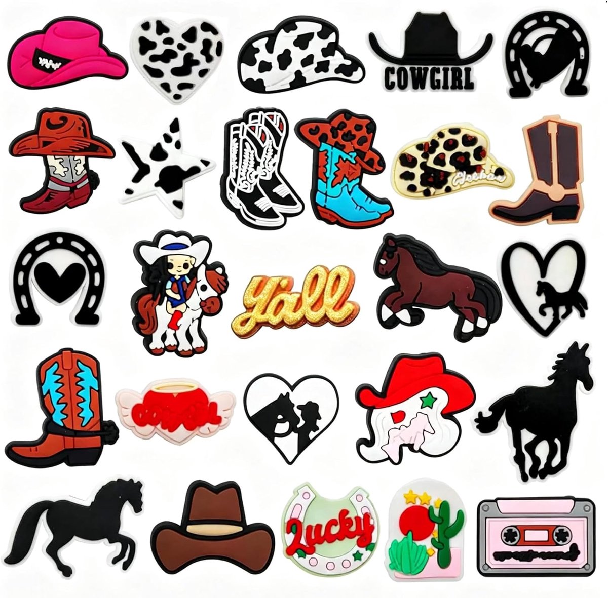 letters pinnen voor croc, accessoires schoen bedels stekers sticker