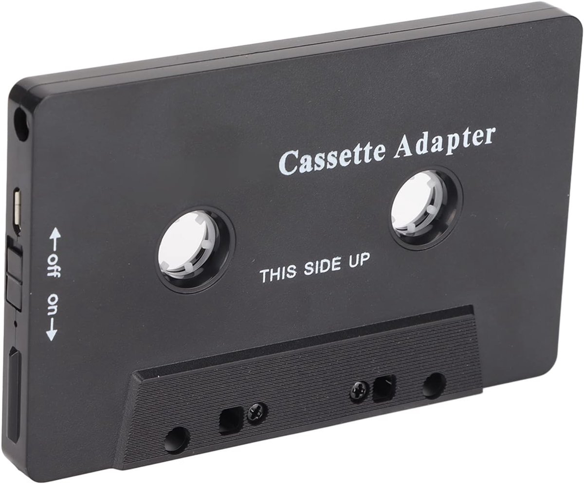 Veiyi Cassetteadapter, cassetteadapter, cassetteadapter geschikt voor mobiele telefoons, computers en voertuigluidsprekersystemen