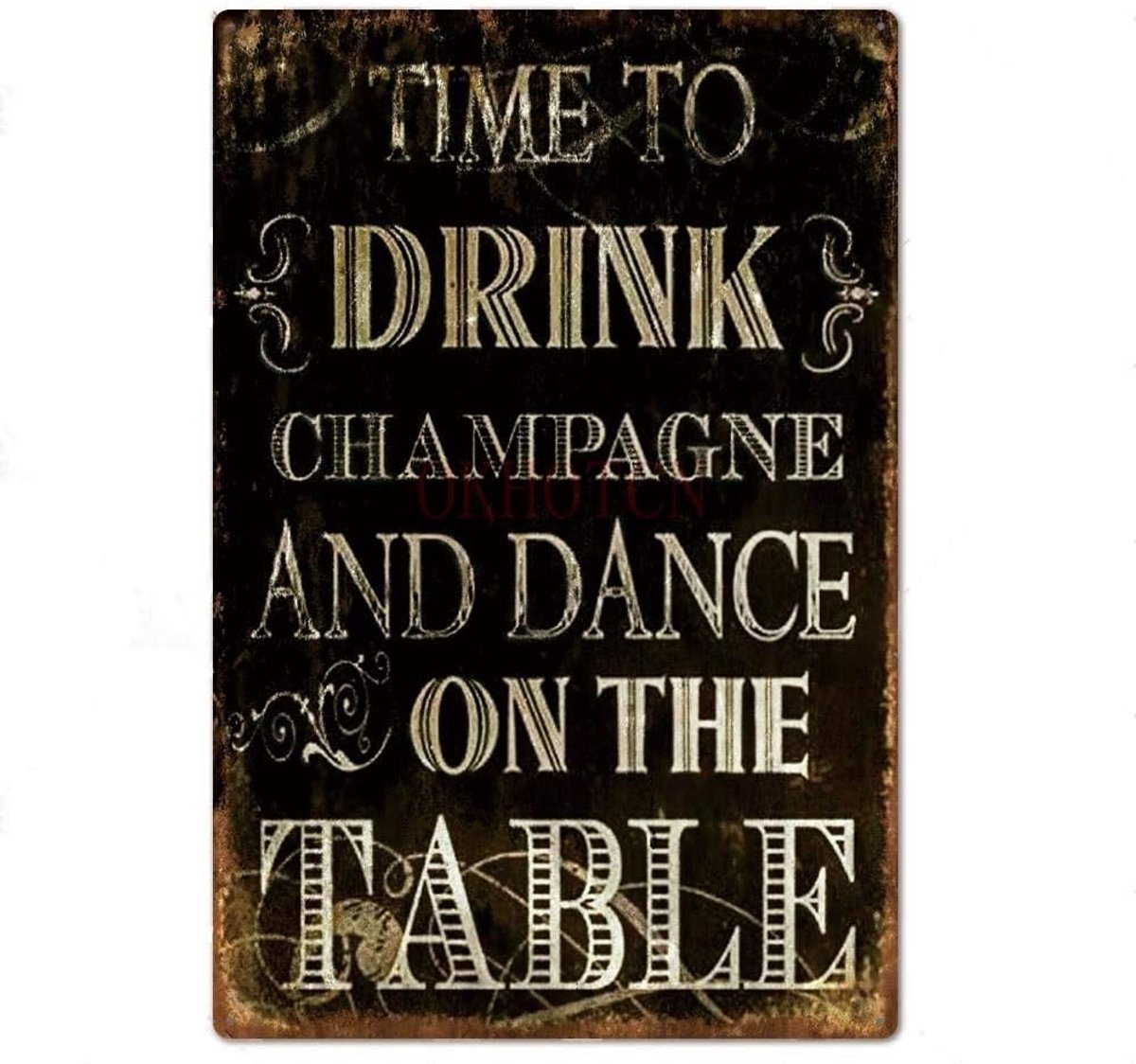 Metalen Poster Plaque Metalen Vintage Metalen Bord Emaille Bord Wall Decor Voor Man Cave Bar Pub Club Iron schilderen 7.8x11.8 inch XPL072