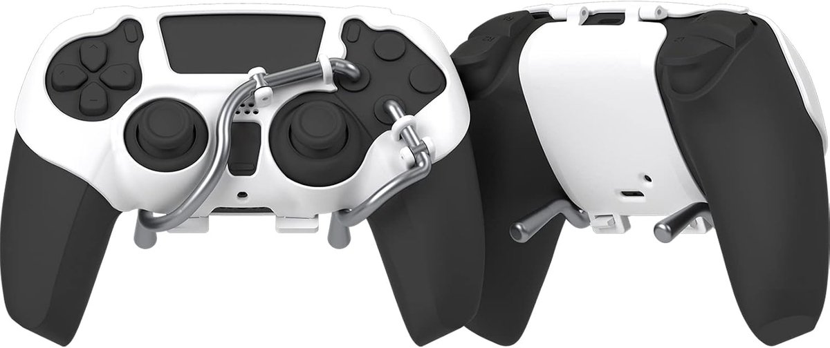 Leverback FPS Mechanisch Paddles, Back Buttons Gaming Paddles voor PS5 Controller (Wit)