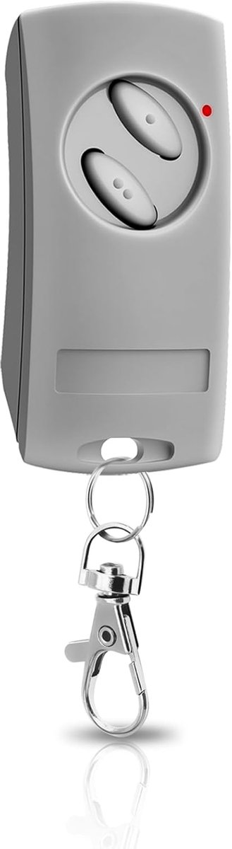 Vervanging voor handzender Ecostar RSC2, RSE2, 433,92MHz afstandsbediening garagedeuropener 2 kanalen, voor garagedeur Liftronic 500, 700, 800