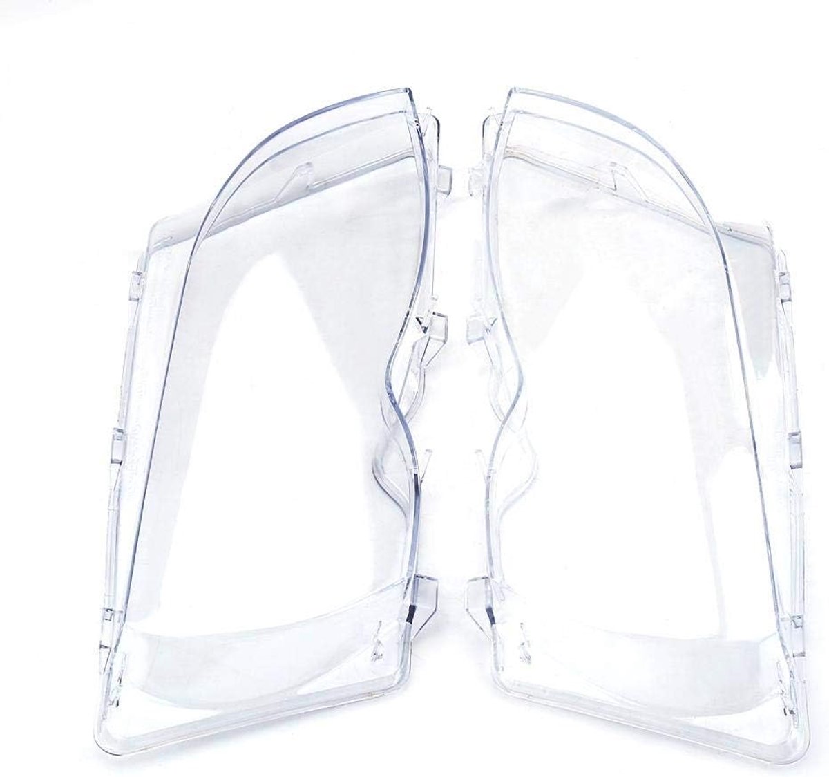 koplampafdekking 1 paar lichtruiten koplampen afdekking kap links rechts koplampkap strooiglas helder voor 3-serie E46 2001 2002 2003 2004 2005 facelift 63126924043 63126924044