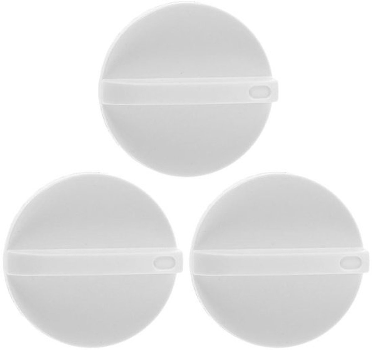 Thermostaatknoppen Koelkast - Temperatuurregelaars - Koeling Instellen - Nauwkeurige Controle - 3 stuks - Wit