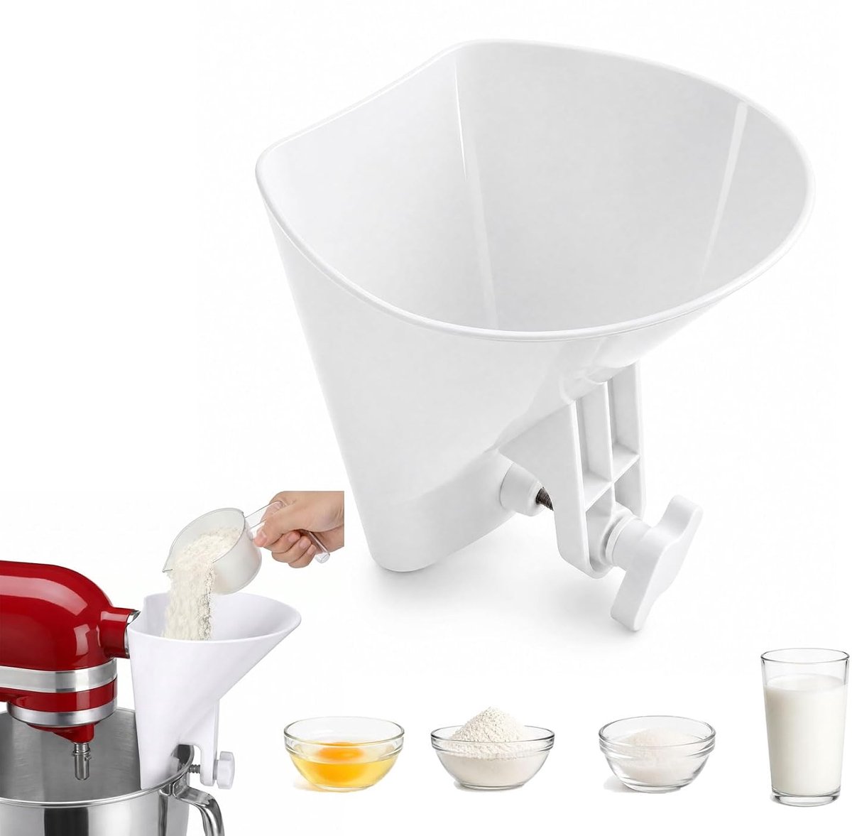 Trechter bevestiging voor KitchenAid Mixer, keukenstandaard mixer accessoire