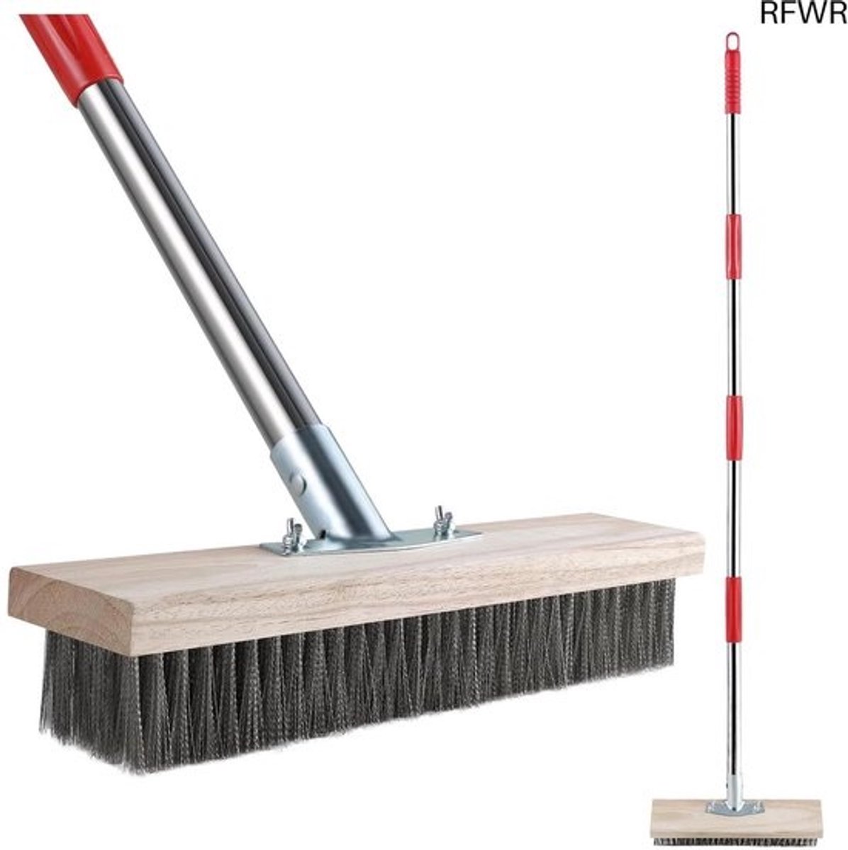 Kunstgrasbezem - Duurzaam - Ideaal voor Tuin - Hark