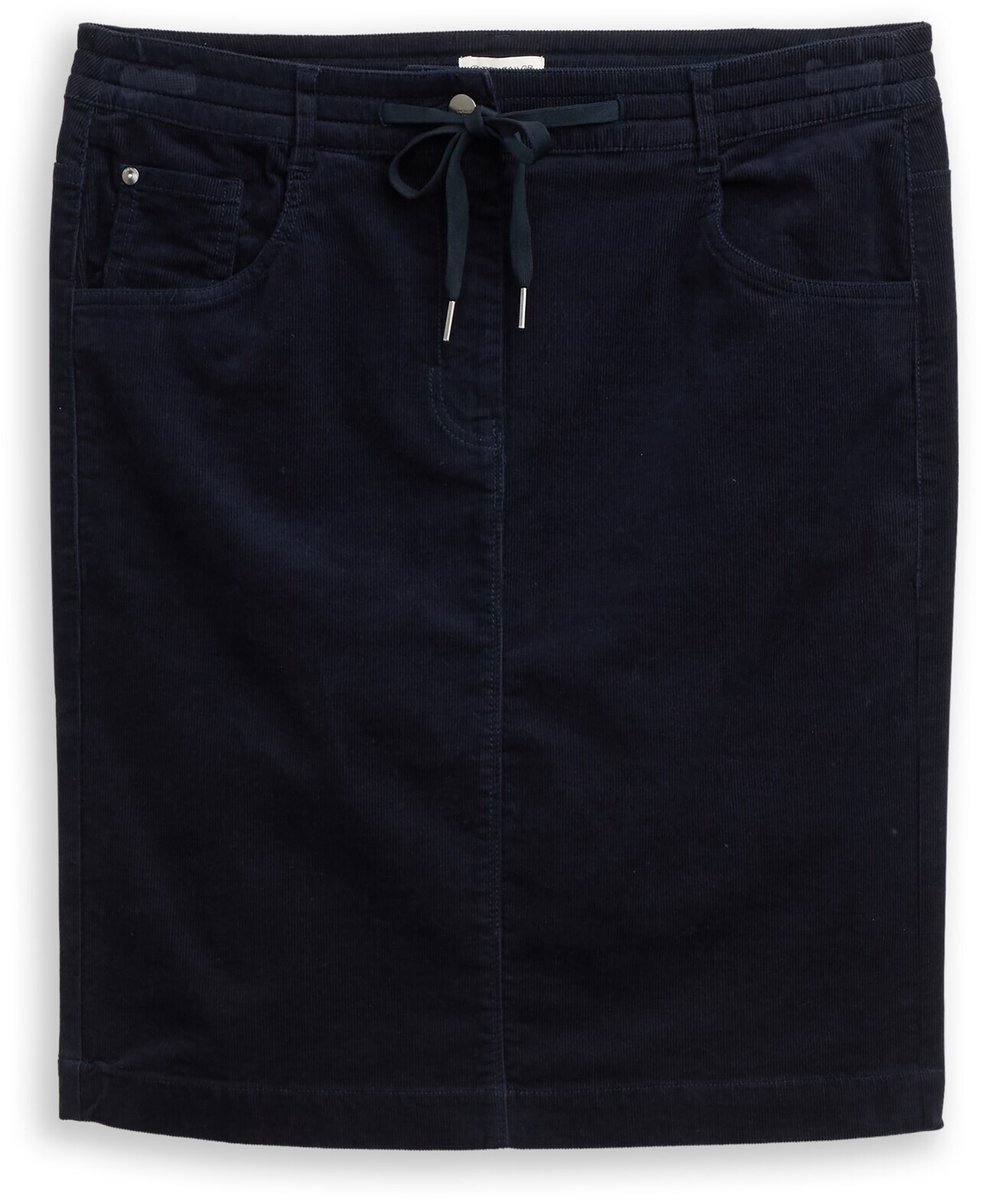 Tom Tailor - Corduroy rok met koord - Maat 36 - Lunar Eclipse