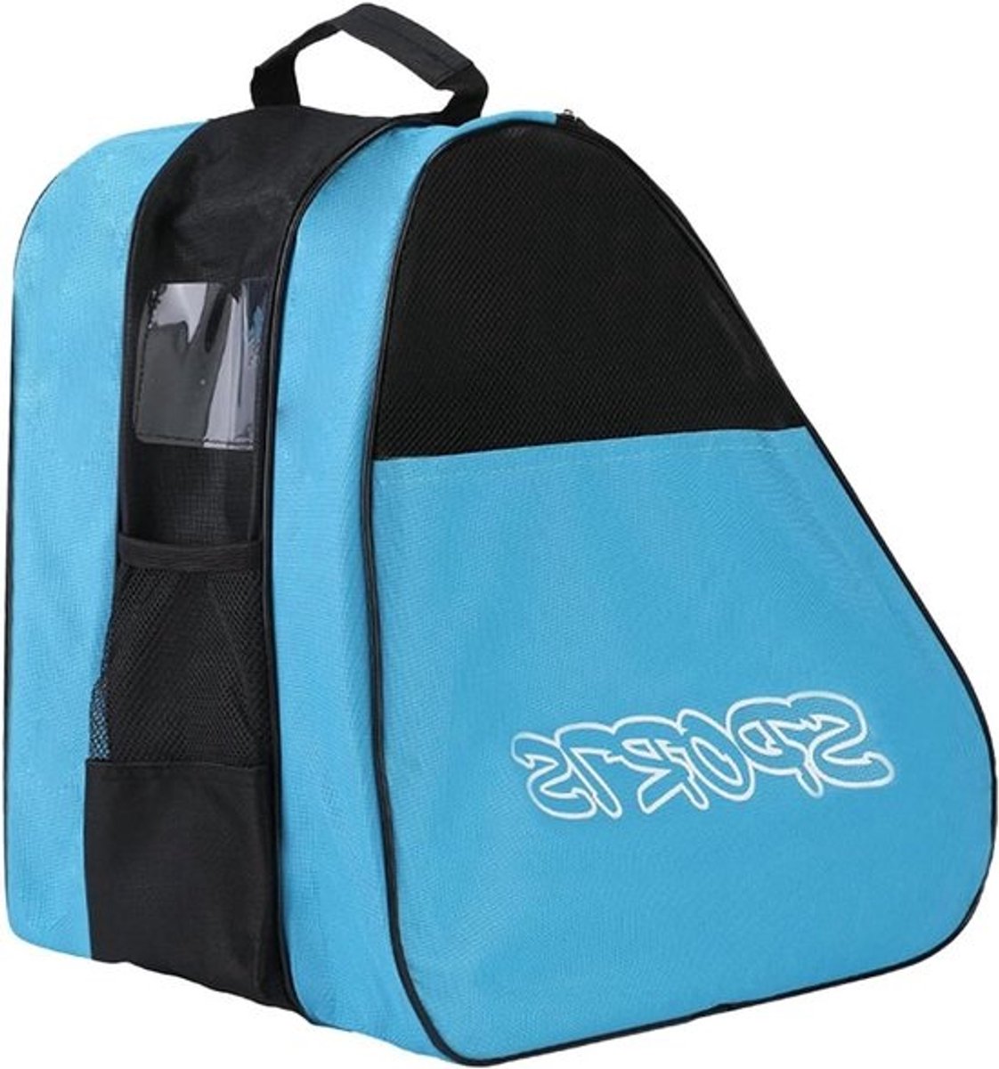 Schaats tas - Sporttas - Sportuitrusting opbergen - Drie laags ontwerp - 41 x 25 x 39 cm - Blauw