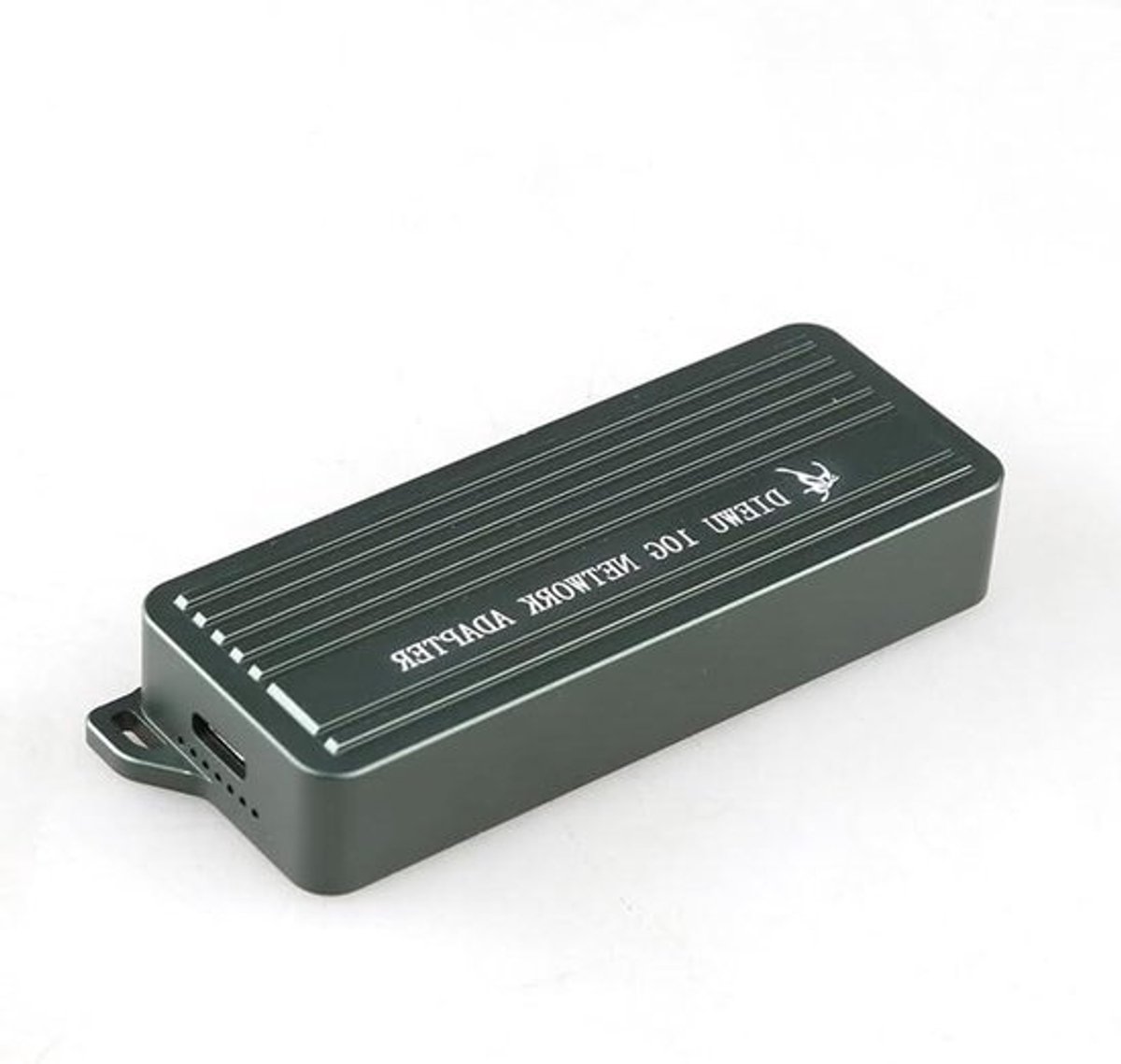 10GbE USB-C Ethernet Adapter - Netwerkadapter Type C - Snelle Internetverbinding - Realtek RTL8159 Chipset - 10 Gigabit - Groen