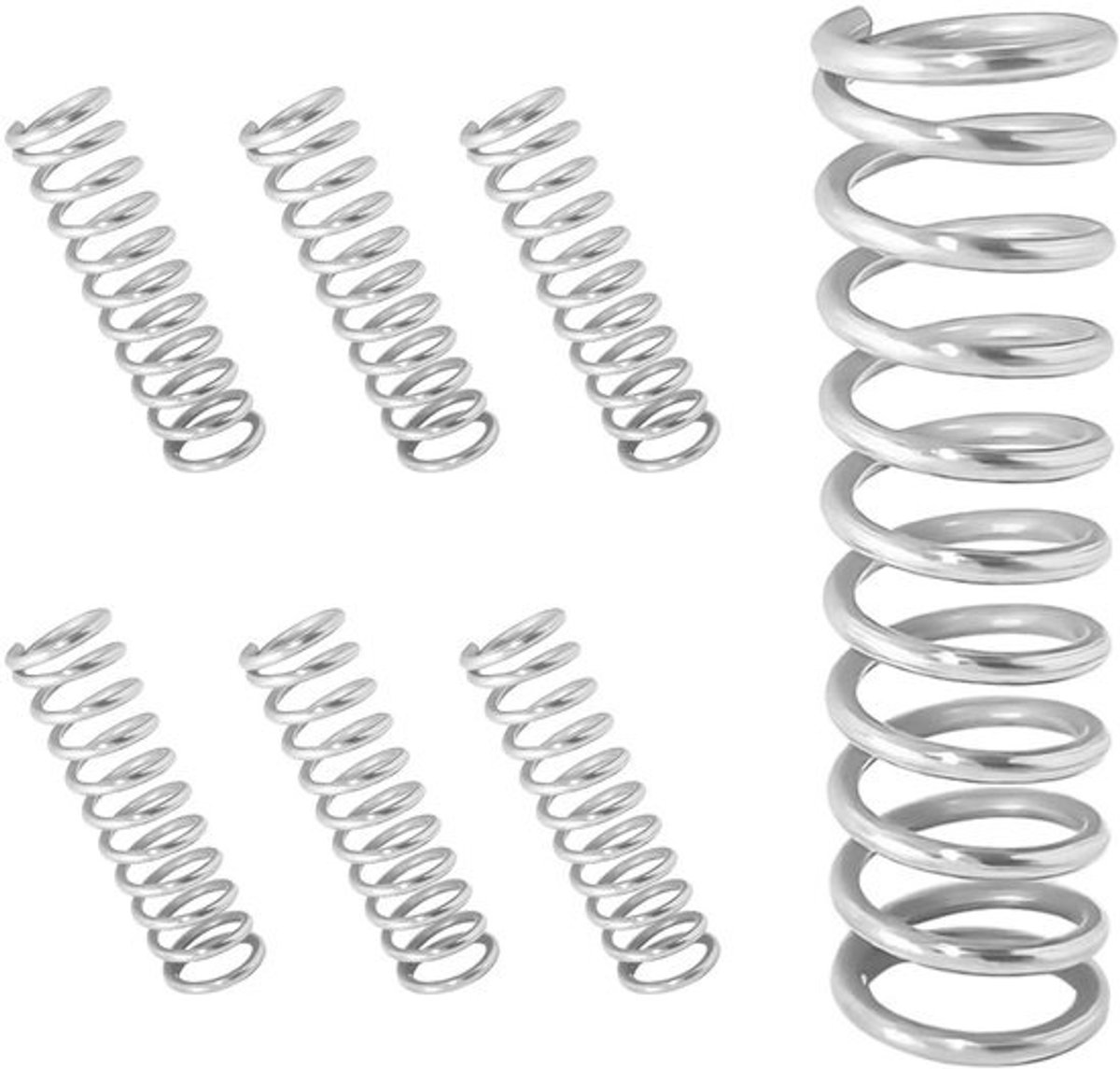 Mini Drukveren - Roestvrij Staal - Reparatie Onderdelen - Corrosiebestendig Materiaal - 10 Stuks 50mm - Metaal
