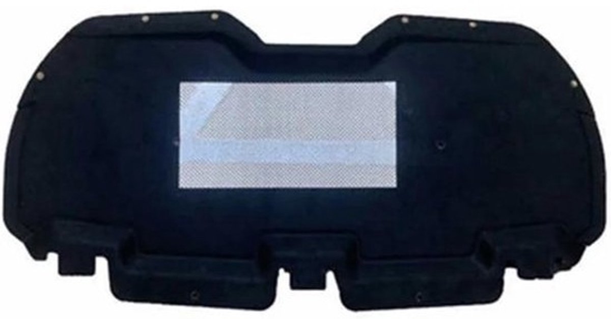 Isolatiemat Motorkap - Geluiddempend Katoen - Motor Geluid Dempen - Warmte en Geluid Isolatie - 1 Stuk - Zwart