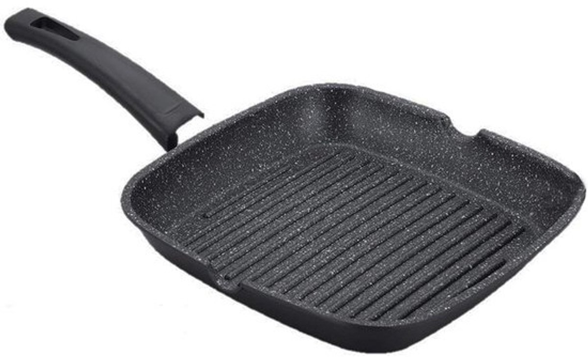 Wafelijzer - Apparaat voor Wafels - Snel Wafels Bakken - Verstelbare Thermostaat - 18.5 cm Plaat - Zwart