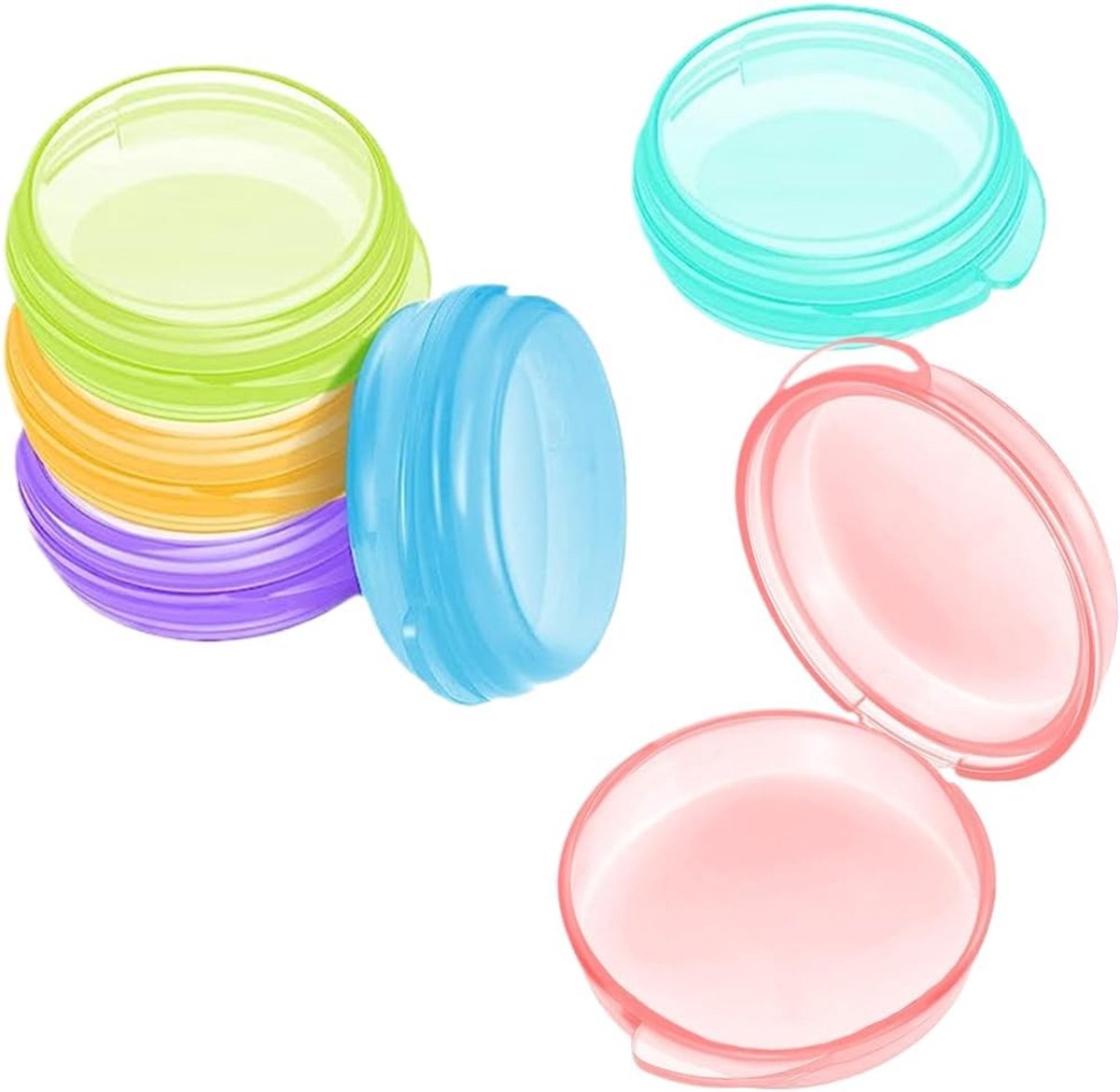 Mini Pillendoosje Set van 7, Compact en Draagbaar, Perfect voor Reizen en Organiseren van Medicijnen