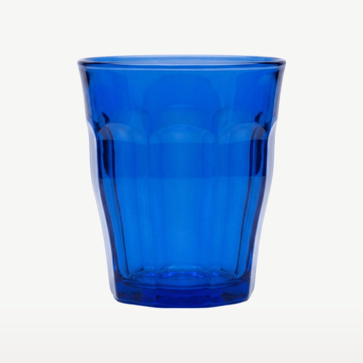 Duralex Picardie Tumblers 25 cl / 250 ml Blauw | Set van 6 Stuks | Drinkglazen voor Water en Sap | Glas | Vaatwasserbestendig | Voor Thuis en Horeca