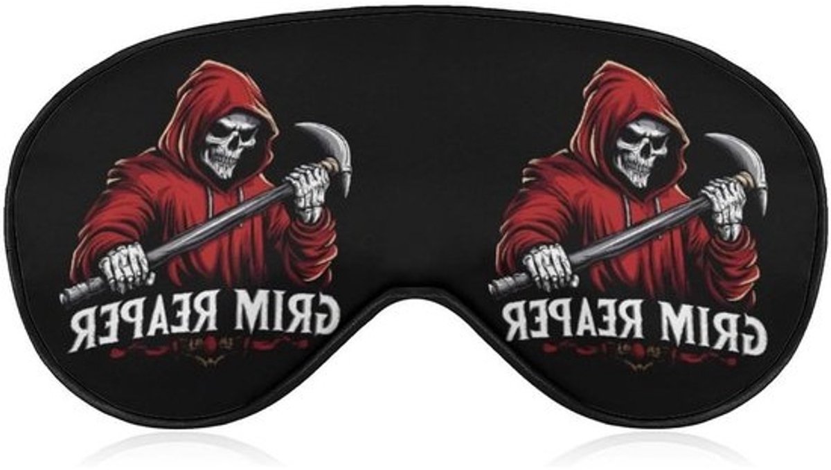 Slaapmasker Oogbedekking - Blinddoek Slapen - Licht Blokkeren - Zacht Polyester Materiaal - 205 x 105 cm - Zwart