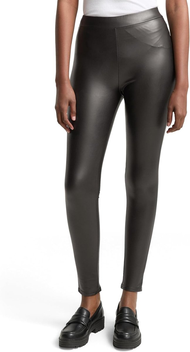 Leggings in lederlook