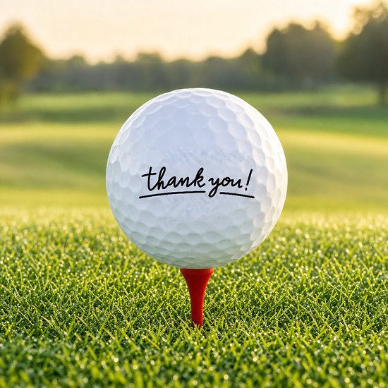 Golfballen Thanks - Bedankt Golf Cadeau - 15 stuks - Wilson van Wilson — afbeelding 4