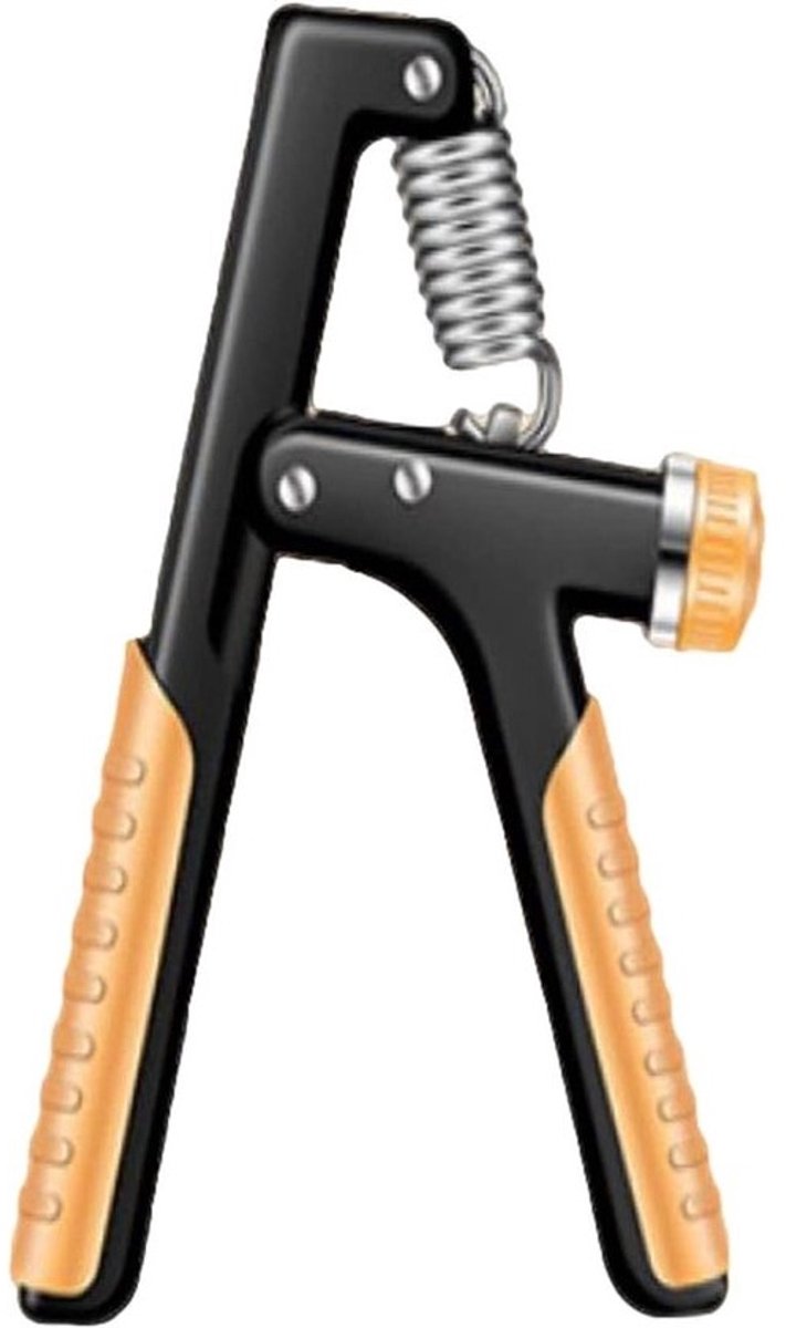 Hand Grip Versterker, Een Vorm Onderarm Grip Verstelbare Weerstand Handgrijper, Vinger Sporter, Vinger Stretcher, Vinger Sporter Grip Versterker Gouden
