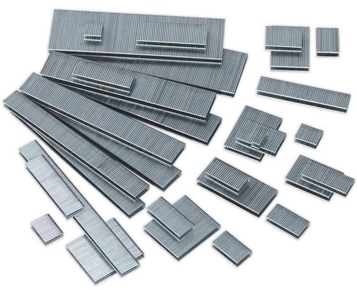 Gegalvaniseerde nietjes 18 Gauge (13mm) - 5000 Stuks voor nietpistool