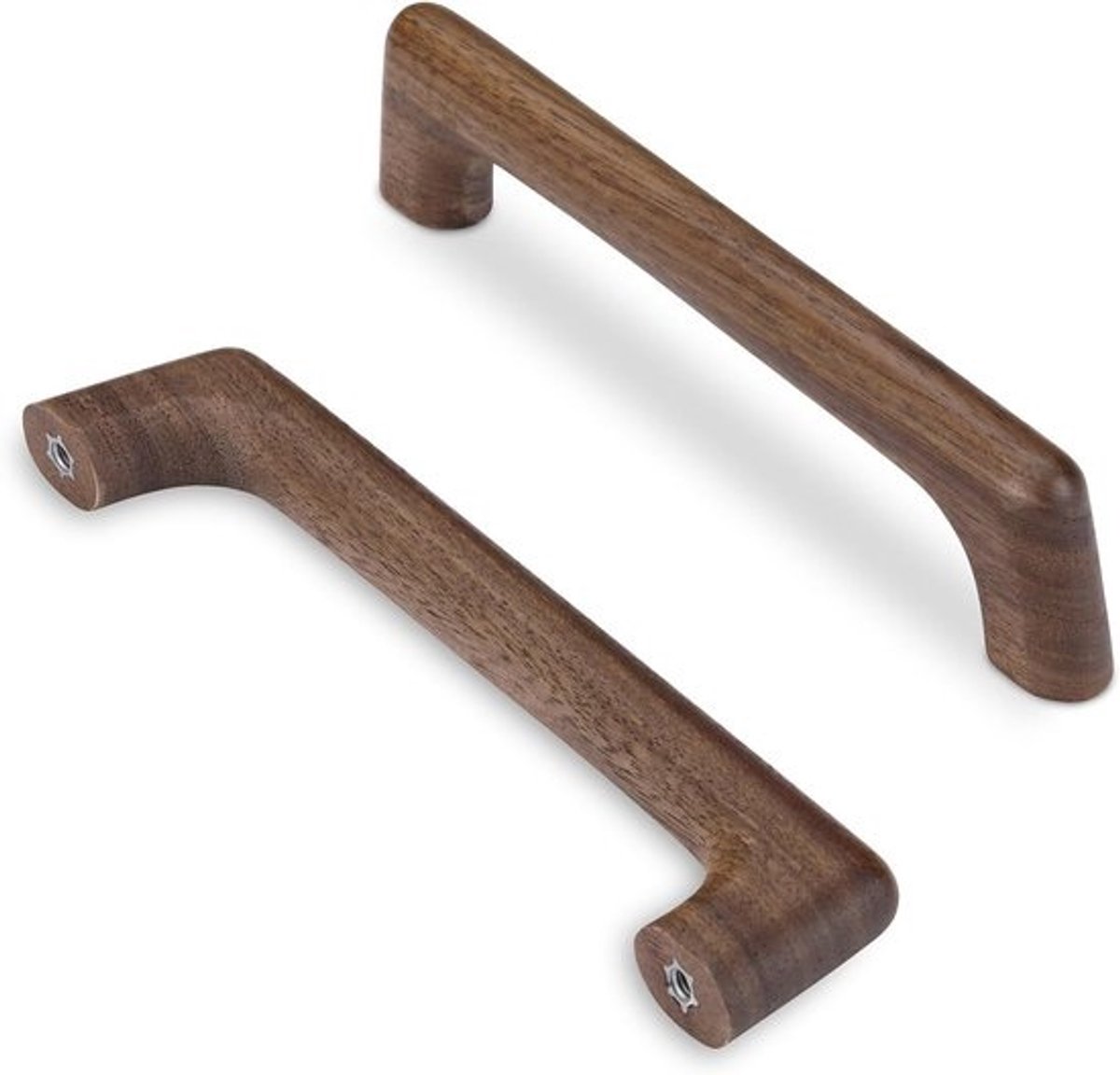 Houten Meubelhandgrepen Set van 6, 96mm Gatafstand, 145mm Totale Lengte, Ideaal voor Keuken en Meubels