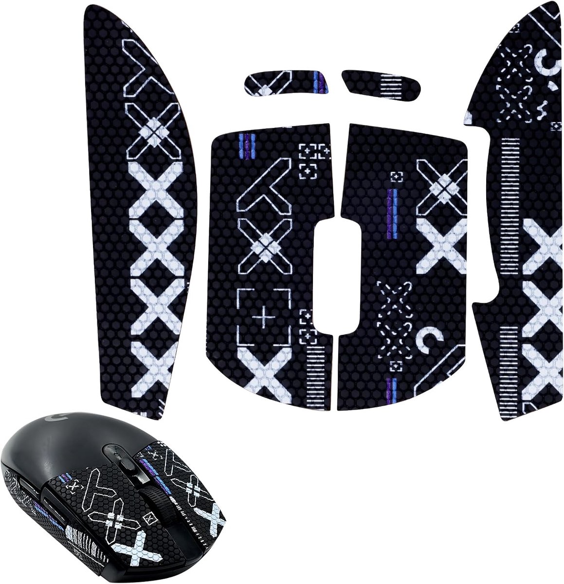 compatibel met G Pro Wireless X Superlight Gaming Mouse, verbetert de grip en controle voor ultieme precisie en comfort tijdens het gamen