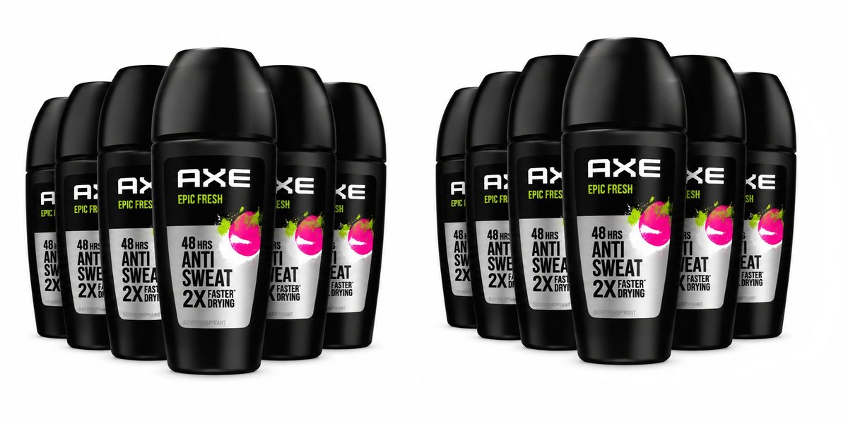 Axe Epic Fresh Deodorant Roller - 12 x 50 ml - Voordeelverpakking