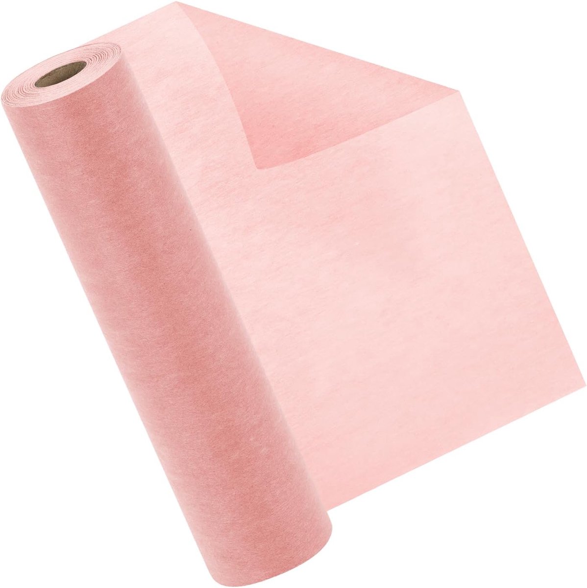 30 cm x 20 m niet-geweven tafelloper tafelloper - roze