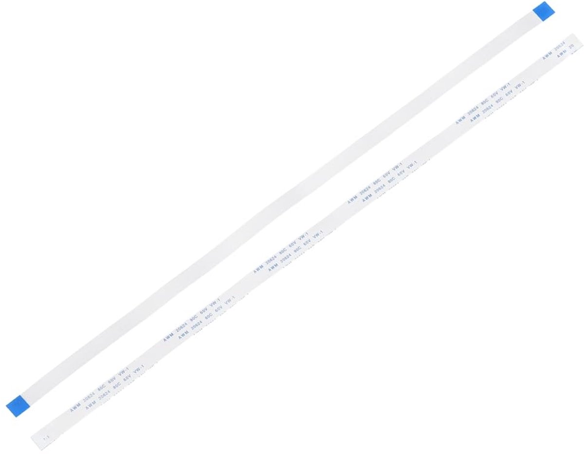 Flexibele platte kabel, 15-polig, 0,5 mm lengte, 400 mm (type A) voor lcd-printer, 3D-printer, camera, DVD, tv, laptop, audio, 10 stuks
