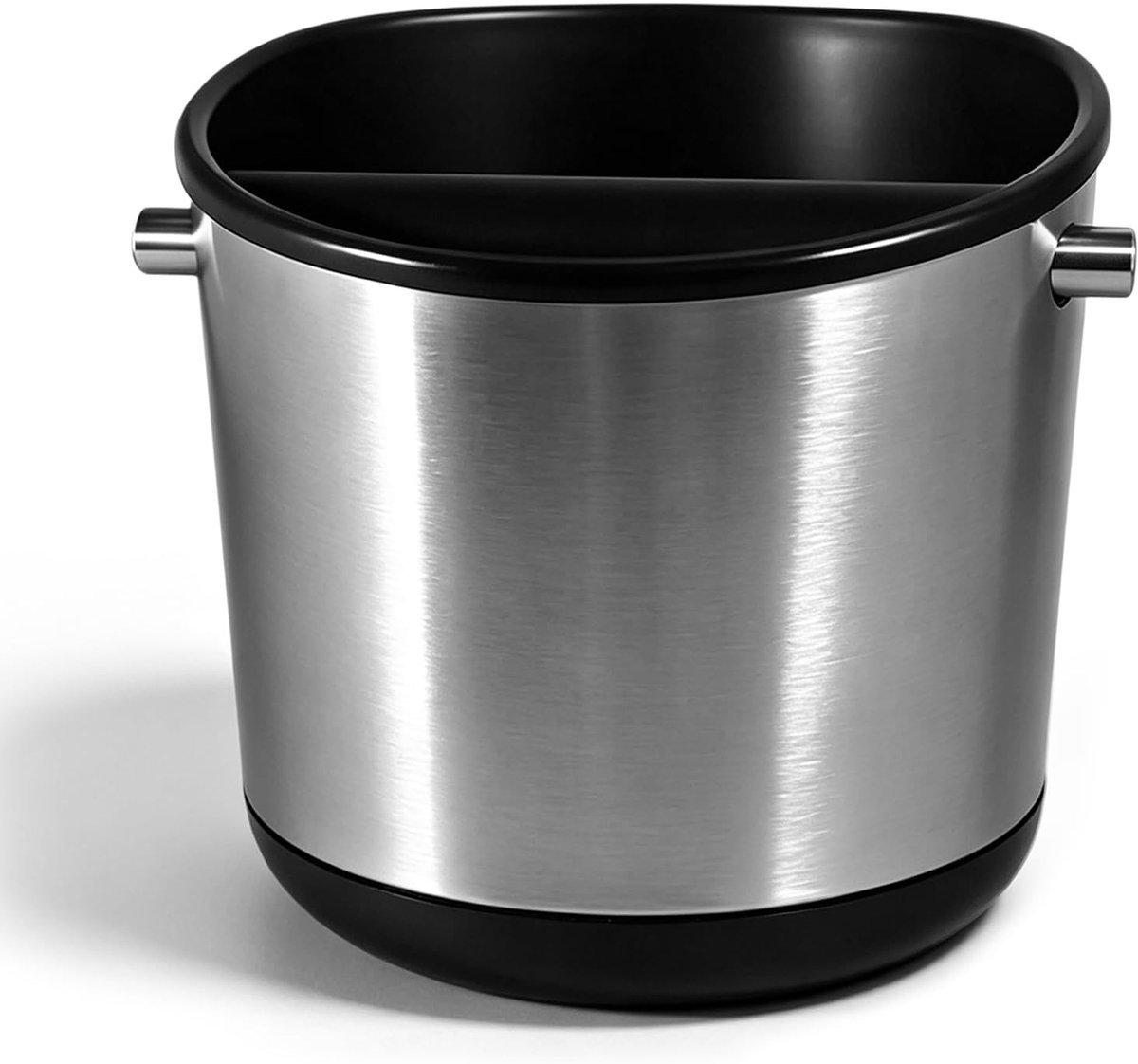 Marc de Café Eour Filter Porta, 13,8 x 13,8 x 13 cm, Knock Box Espresso van roestvrij staal, tapcontainer voor filterhouder, voor thuis