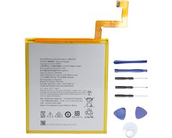 Reserveaccu compatibel met Lenovo Tab M10 FHD Plus TB-X606 TB-X606F TB-X606X TB-X606FA, 3,86 V 5000 mAh met reparatiegereedschapsset