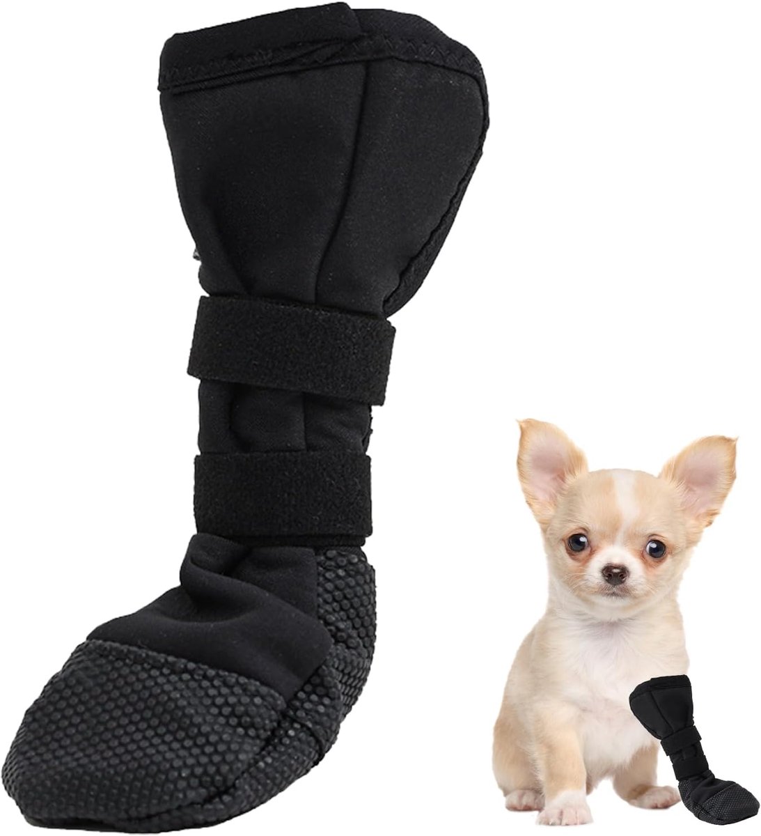Schoenen, voorkomen likken, hondensokken antislip, hondenschoenen, waterdicht, verstelbare kousen, sokken voor honden na chirurgische ingrepen, wondbescherming