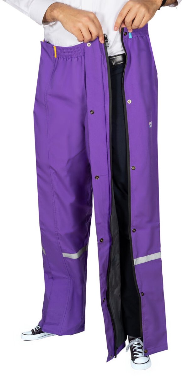Hello Rain STORM 20K – Regenbroek – Fancy Purple – 2XL – Met overschoenen