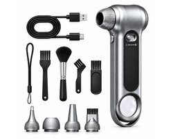 Nexeli NX-TF-91 Air Duster – 150.000 RPM – 80 m/s – 4000 mAh – Draadloos & Oplaadbaar – Turbo Fan - Elektrische Perslucht – Luchtblazer – Stofblazer