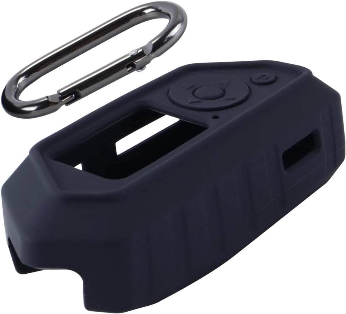 Beschermhoes voor Flipper Zero, krasbestendige zachte beschermhoes, accessoire voor Flipper Zero WiFi-apparaten met karabijnhaak (zwart)