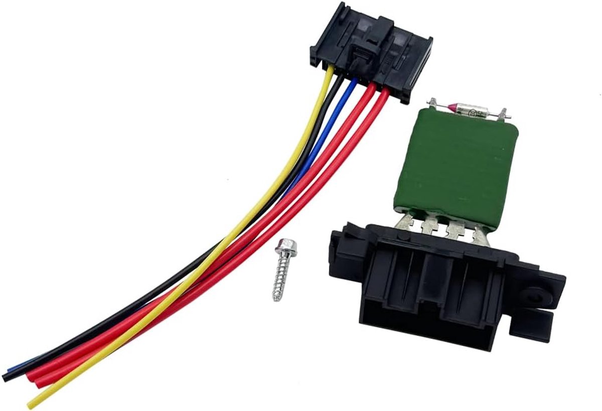 Heater Blower Motor Fan Weerstand Met Kabelboom Plug 13248240 6845796 77364061 55702407 Voor Citroen Jumper 2006-2014 Voor Peugeot Boxer Voor Alfa Romeo Voor Fiat Ducato