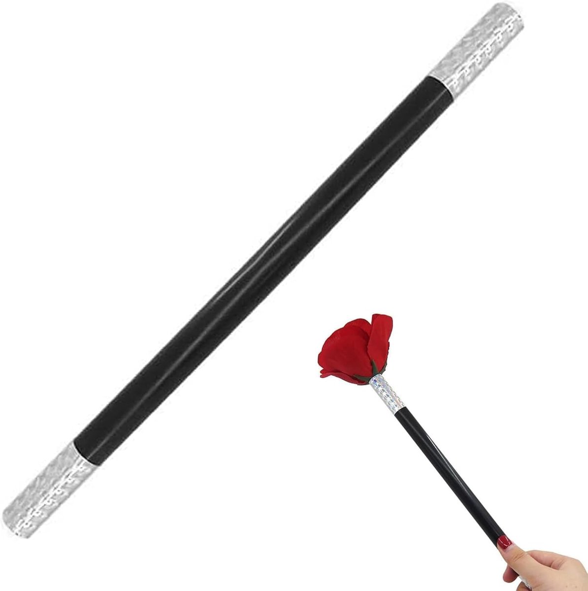 Rekwisieten voor emty sticks gimmick roos truc roos stay with rose truc gimmick roos bloemblaadje party roos roos rozenkrankjes plastic