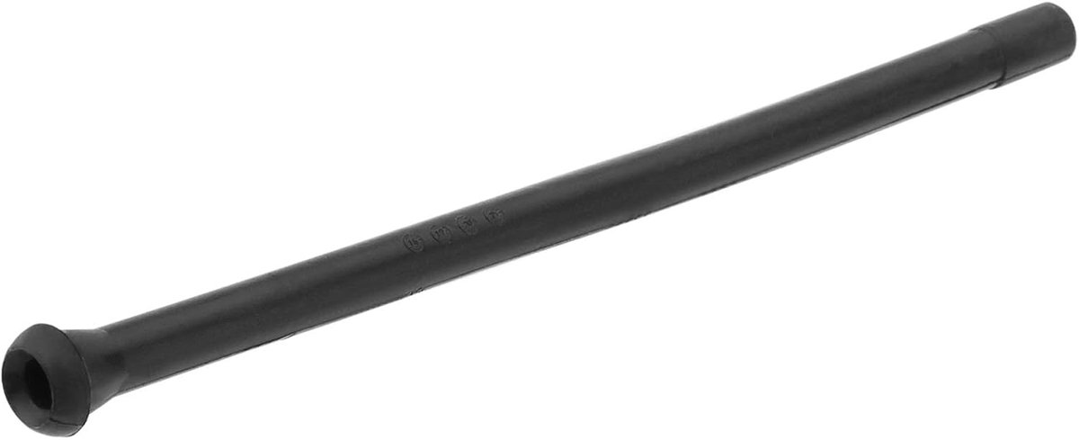 Dailygoods- Waterafvoerpijp Zwart 15,5 cm - Slanglijn - Compatibel met VW Golf MK6/MK7 - OEM-nummer 510827861 - Lichtgewicht 4g - Afmetingen 155 x 11,