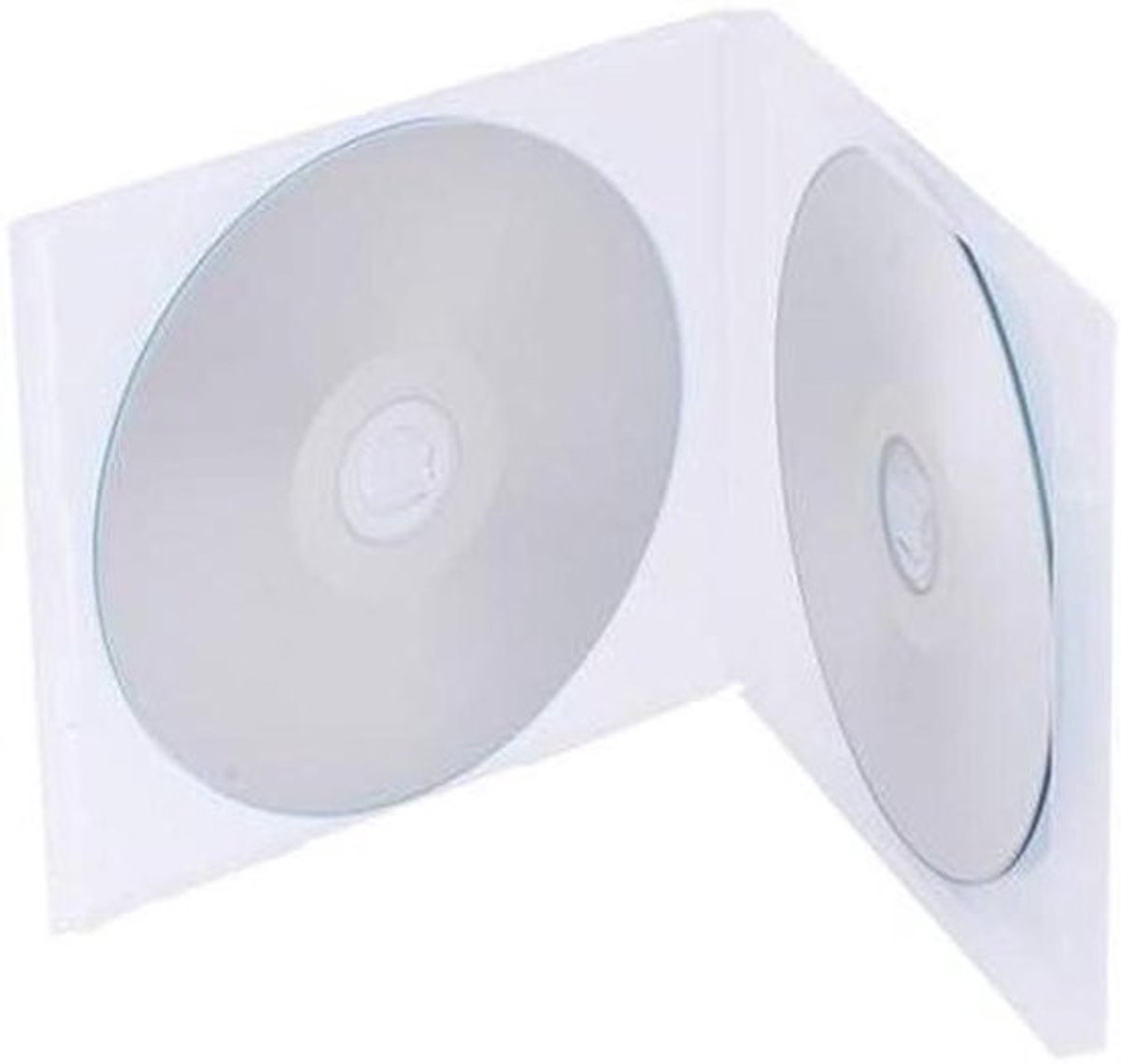 Dubbele CD Hoezen - Opbergdoosjes - Muziek Archiveren - Insteekhoes - 10 stuks - Transparant