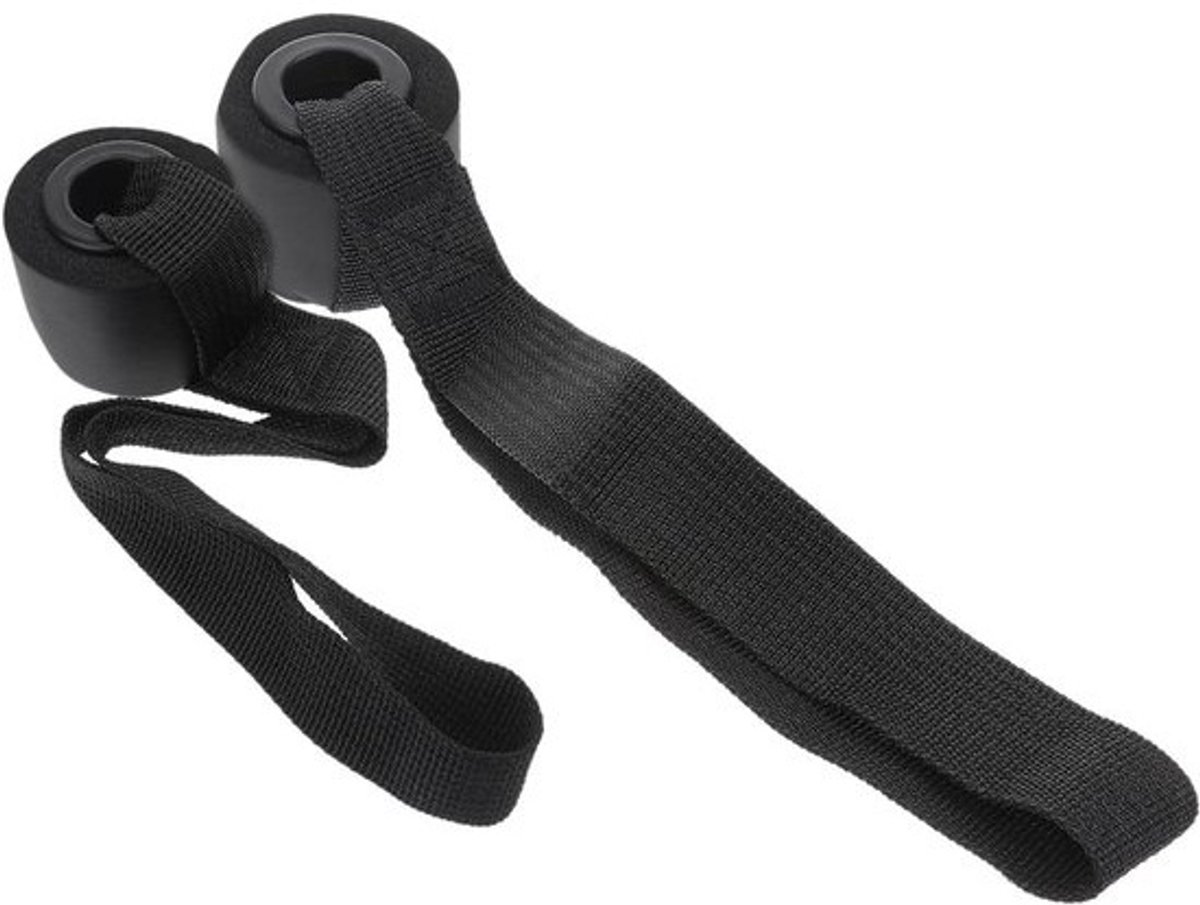 Deuranker Set - Fitness Deurbevestiging - Thuis Trainen - Hoge Sterkte PVC - 20 cm - Zwart