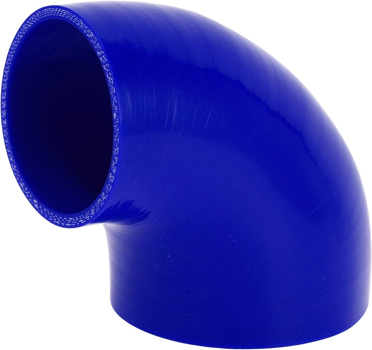 Dailygoods- Koelvloeistofslang 90° - Siliconen Slang - Binnendiameter 76-102 mm - Lengte 90 mm - Temperatuurbestendig tot 300℃ - Meerlaags Gevlochten