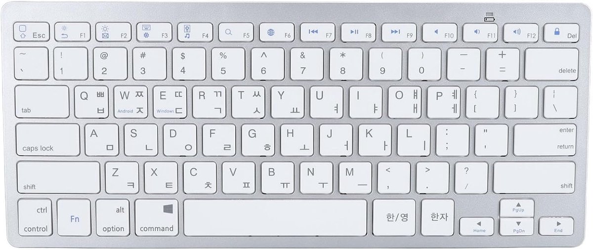 Dailygoods - Draadloos Toetsenbord voor PC, Laptop en Tablet