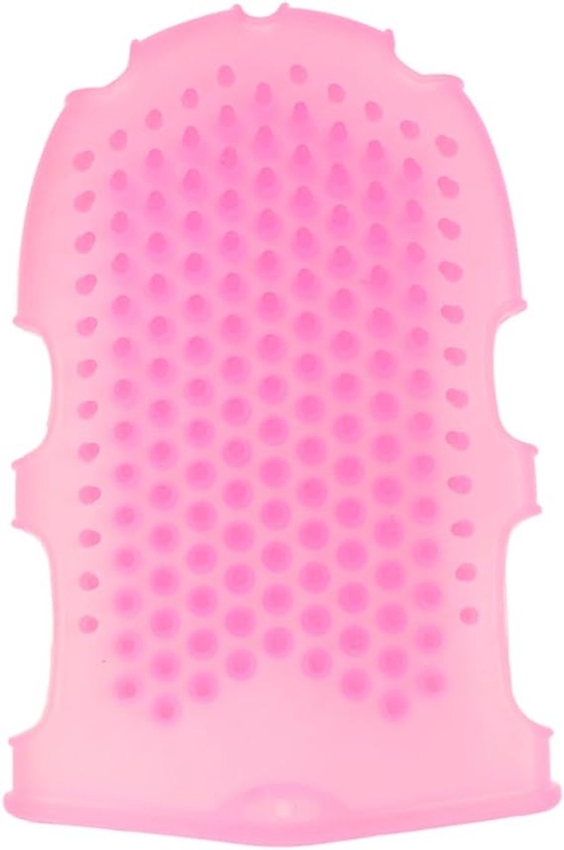 Dailygoods- Massagehandschoen Siliconen - Peelinghandschoen - Lichaamsschrobber - Badborstel - Zachte Textuur - Vrij van Chemicaliën - Lichaamsborstel