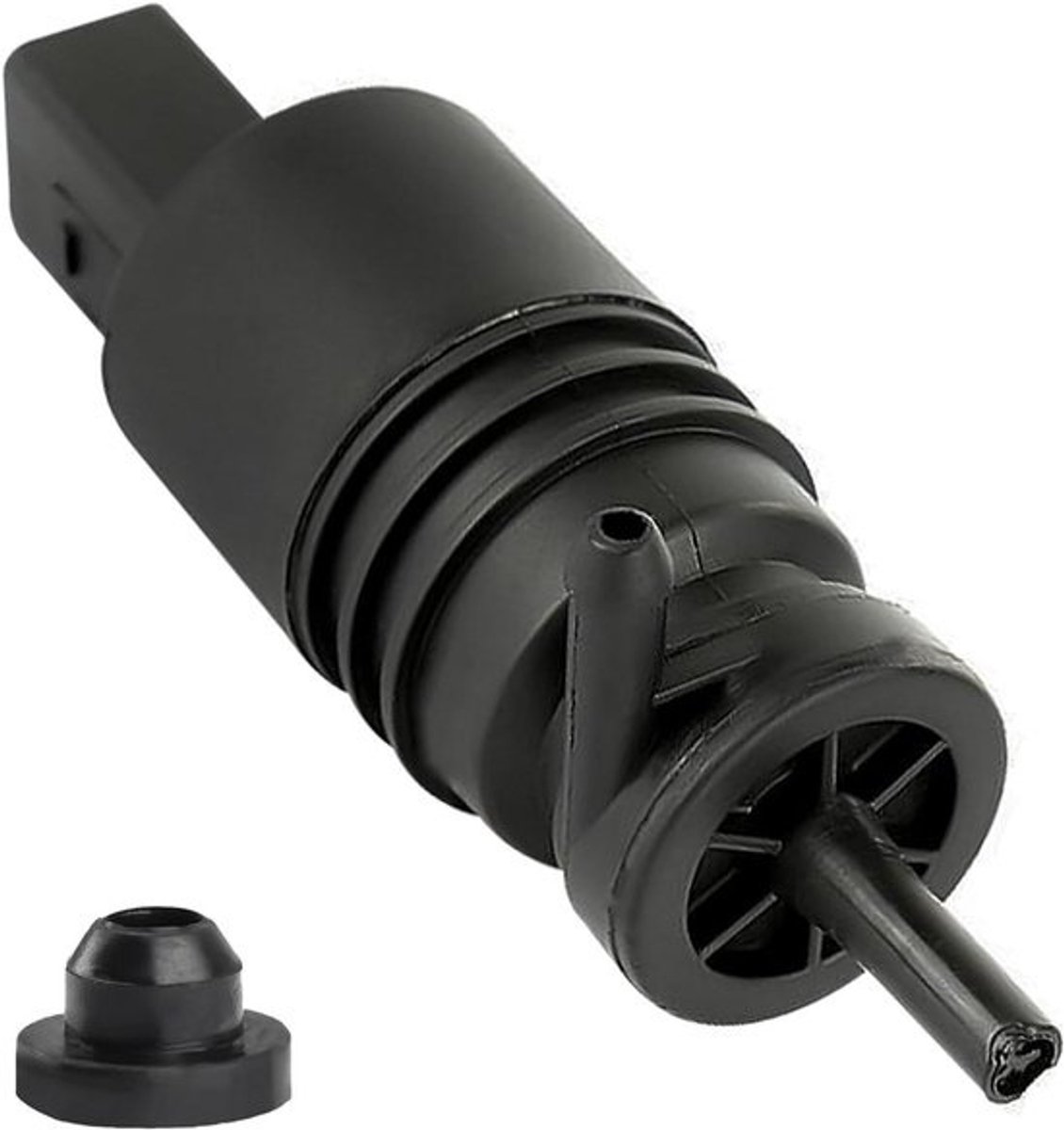 Ruitensproeierpomp - Wastafelpomp motor - Voorruit Reinigen - Hoge prestaties 12V - 2200 ml per min - Zwart