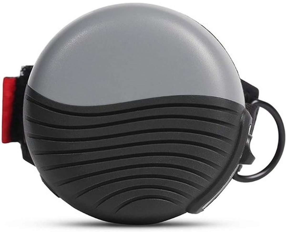 Intrekbare Hondenriem - Pols Leiband - Handsfree Wandelen - 360° Wirwarvrij - 3 Meter Koord - Grijs